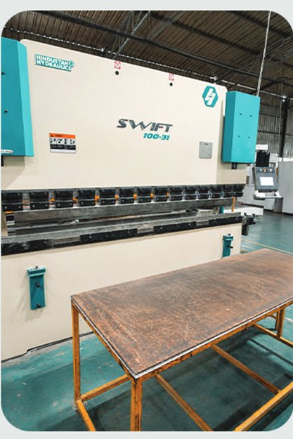Hydraulic press brake