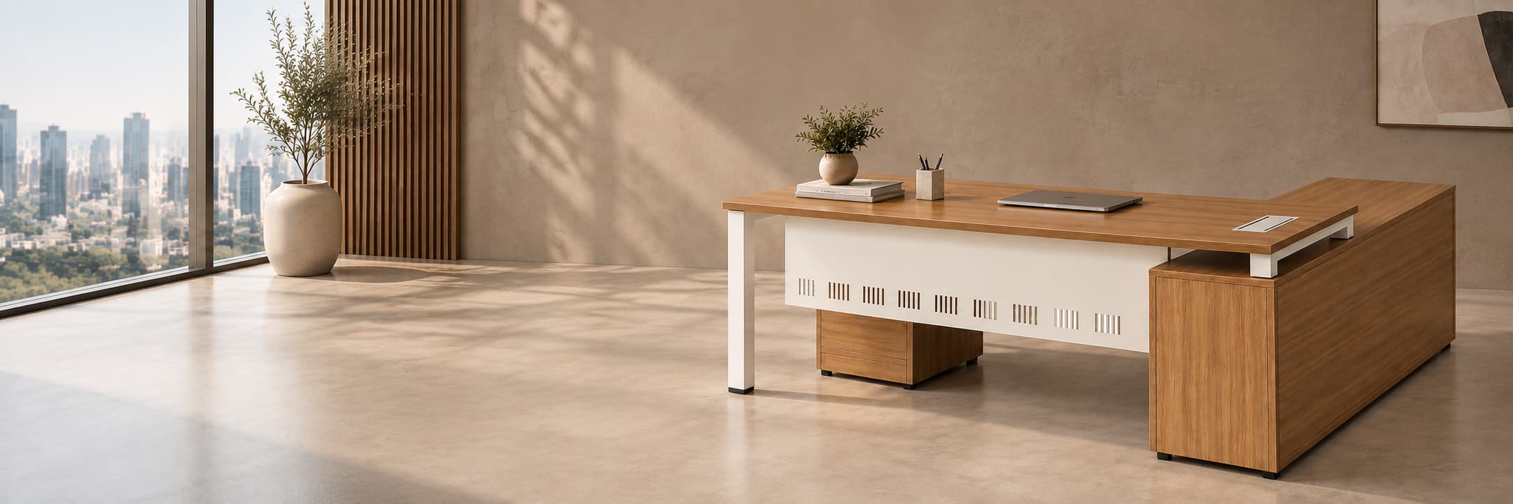 Executive Desk in use