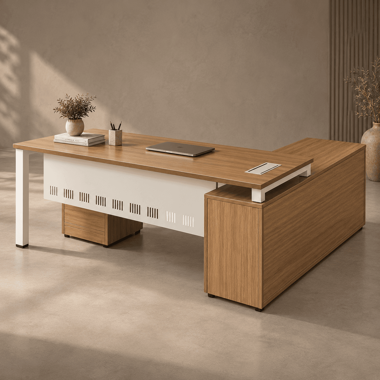 Executive Desk in a styled interior