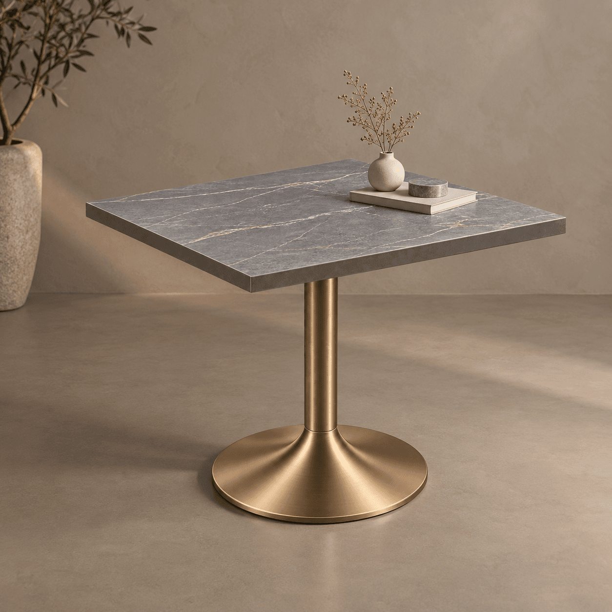 Sitting/Eating Tables in a styled interior