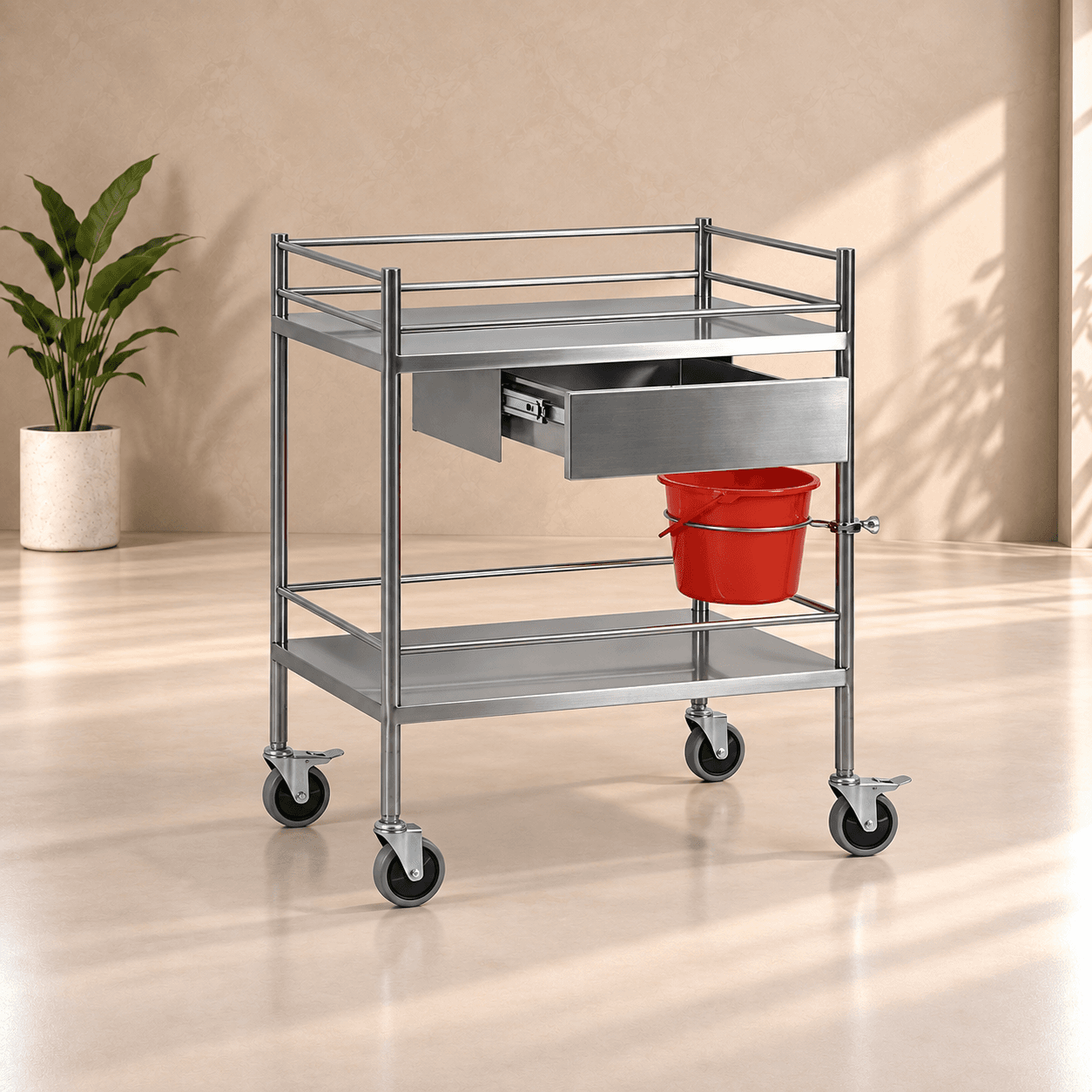Dressing Trolleys in a styled interior