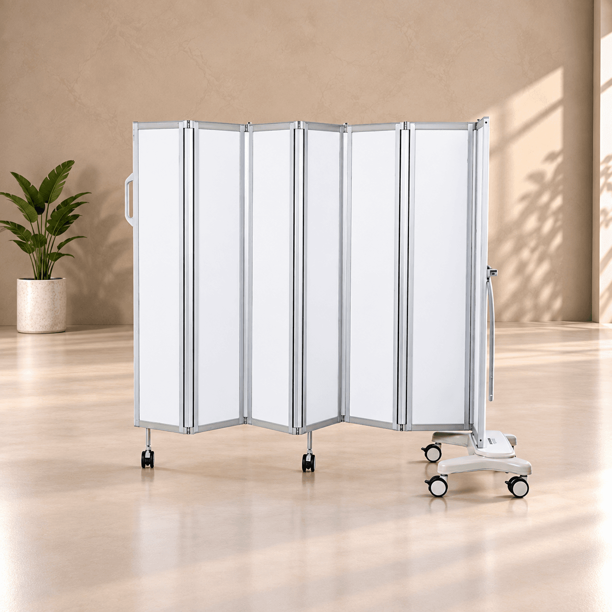 Partition Screens in a styled interior
