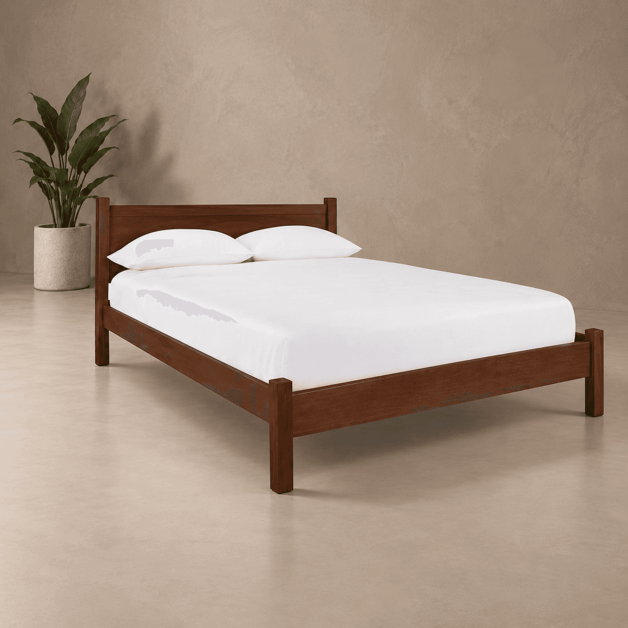 Double Beds in a styled interior
