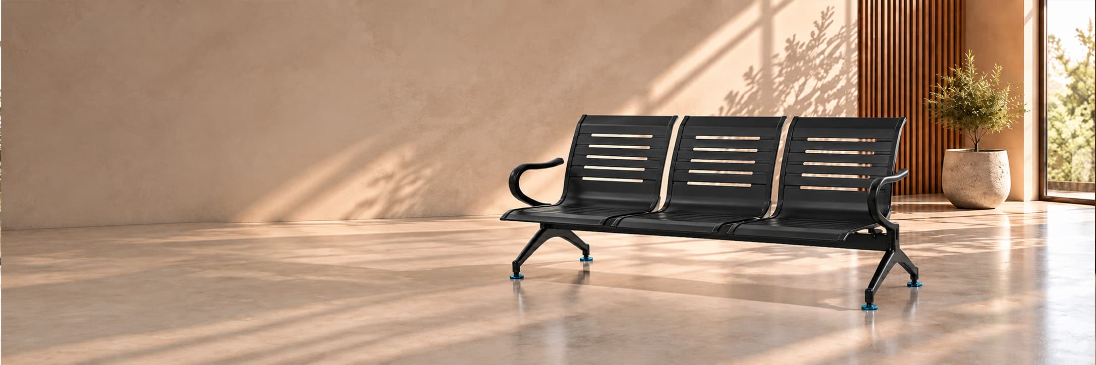 Waiting Chairs in use