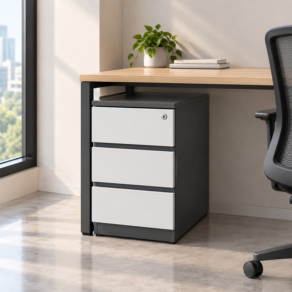 3 Drawer Mobile Pedestal