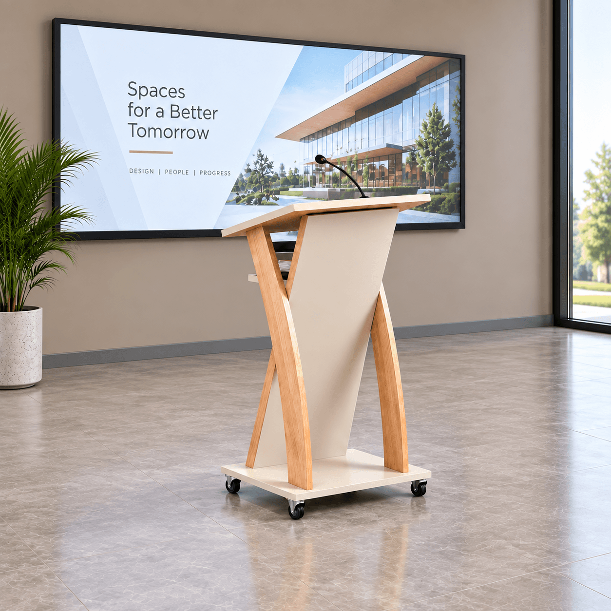 Podium With Storage