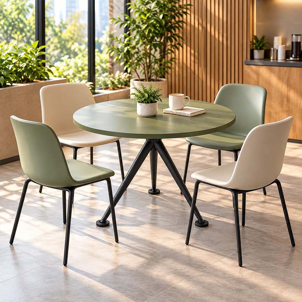 Round Setting Table
