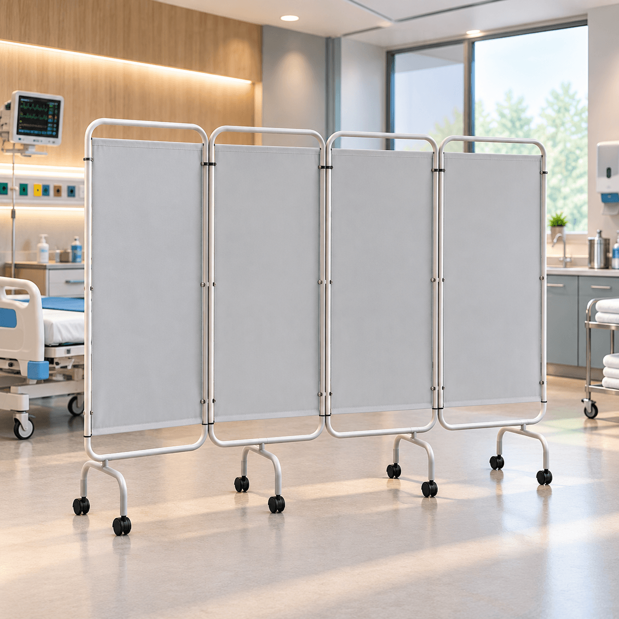 Folding Medical Partition