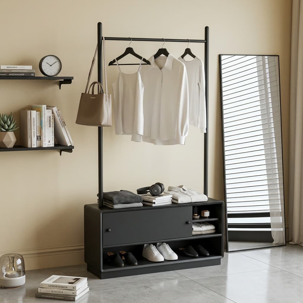 Coat Hanger With Storage