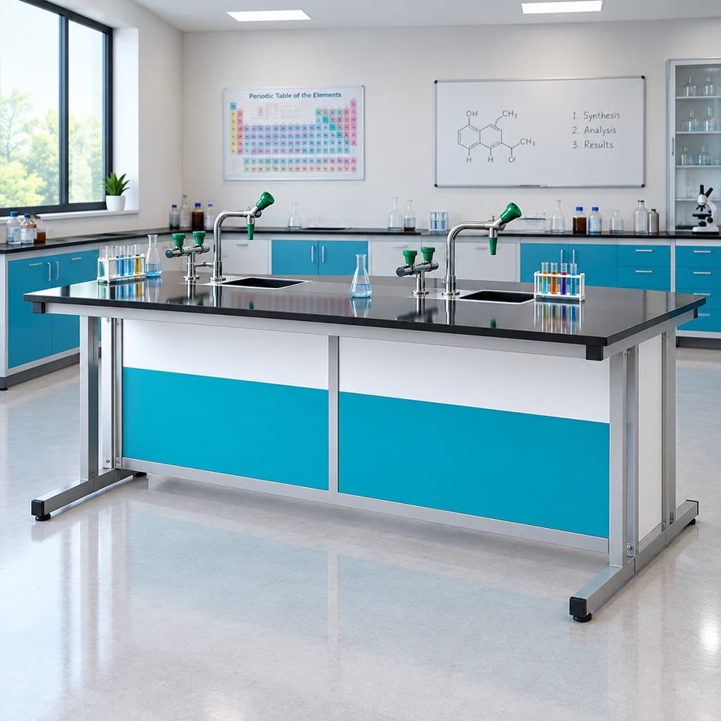 Chemistry Table With Sink