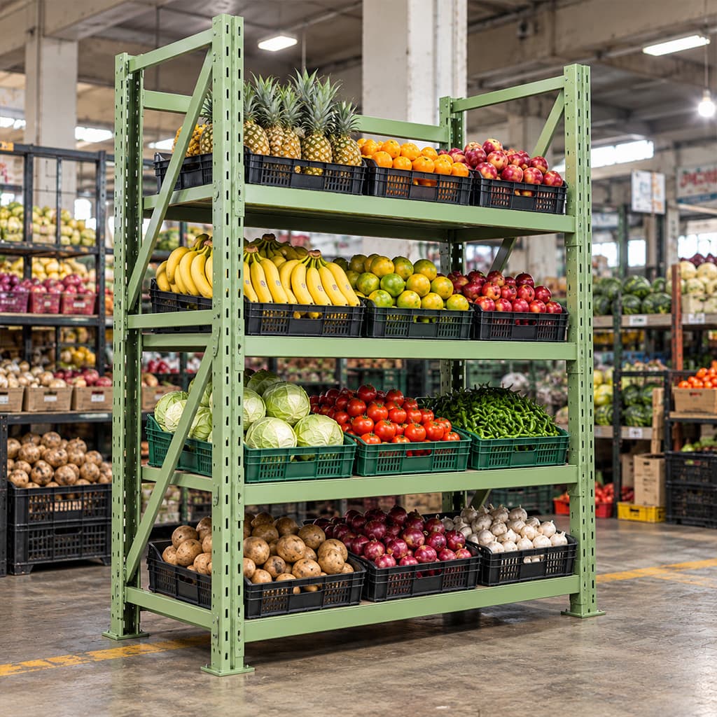 Heavy Duty Slotted Angle Rack